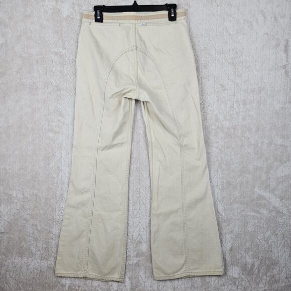 Levis Pants Mens 31x30 Beige Vintage 70s Flare Leg Bell Bottom Retro 20625-6624 - Picture 2 of 9